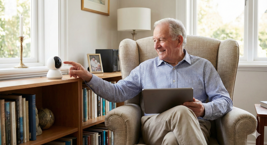 Cámaras de Seguridad para Cuidar Adultos Mayores