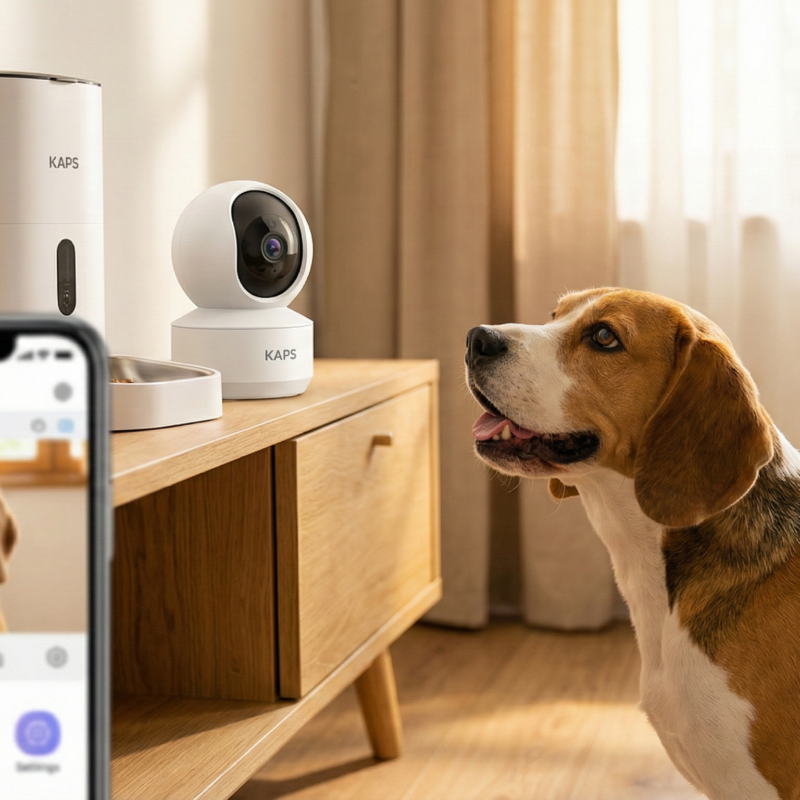 Mascotas Felices con cámaras de seguridad