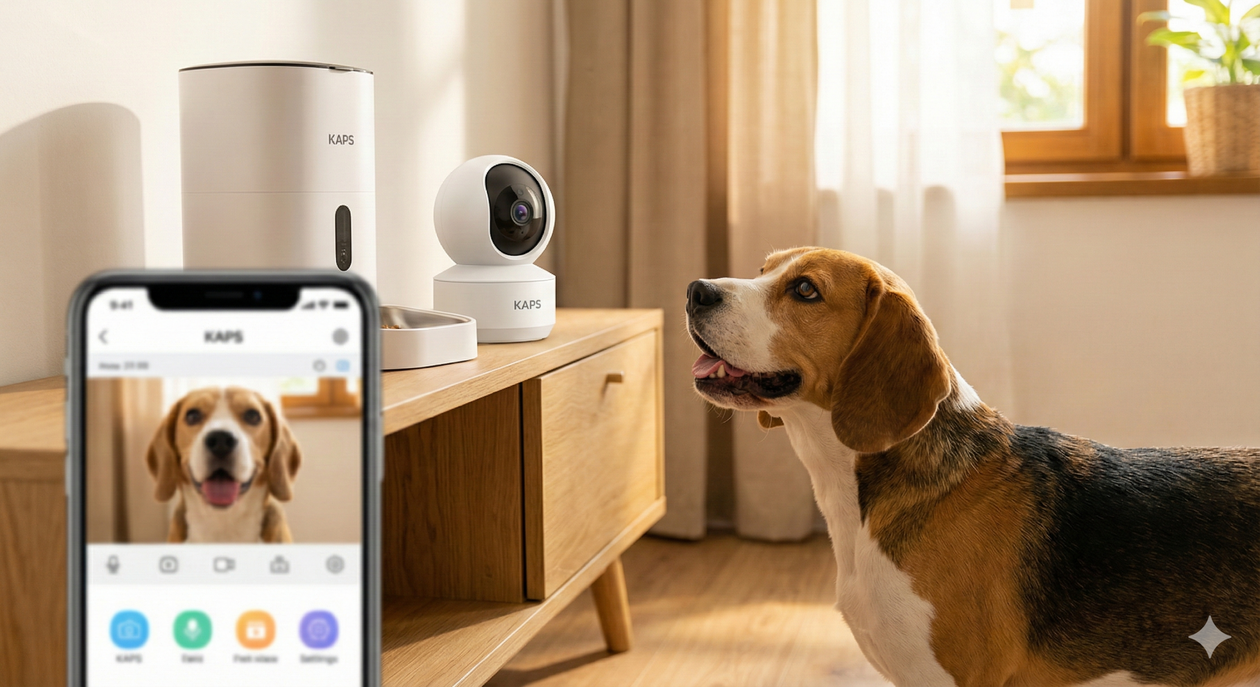 Mascotas Felices con cámaras de seguridad