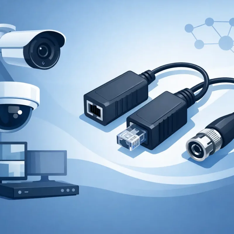 Balun para cámaras de seguridad: cuándo usarlo