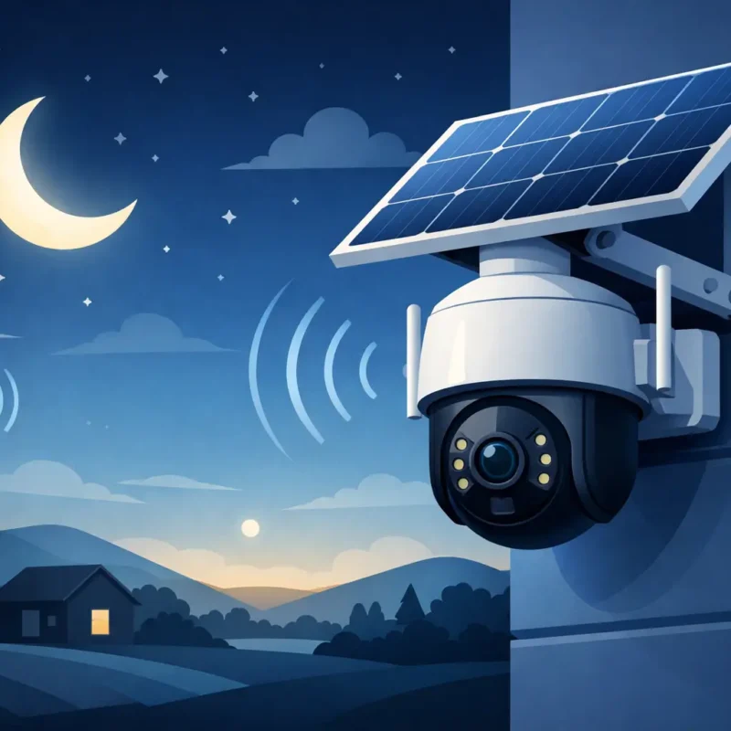 Cámara de seguridad solar 4G AOV toda la noche