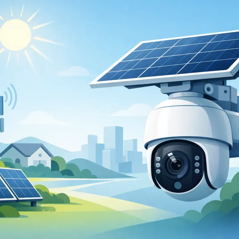 Cámaras de seguridad 4G con energía solar
