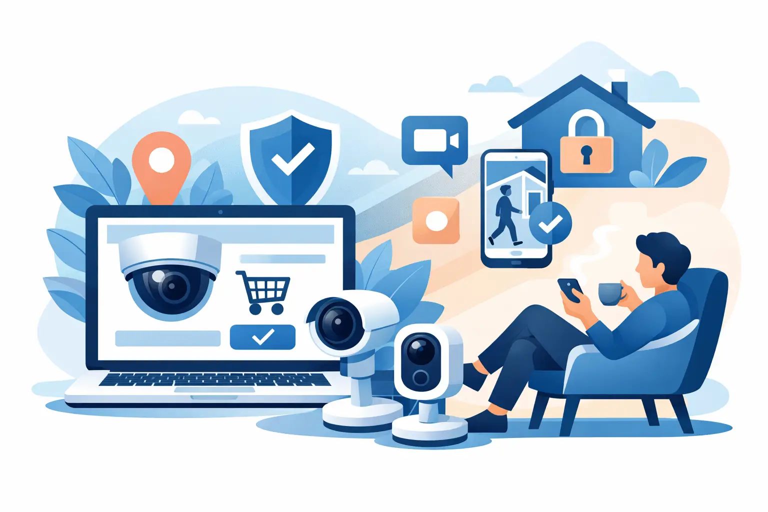 Compra cámaras de seguridad online con tranquilidad