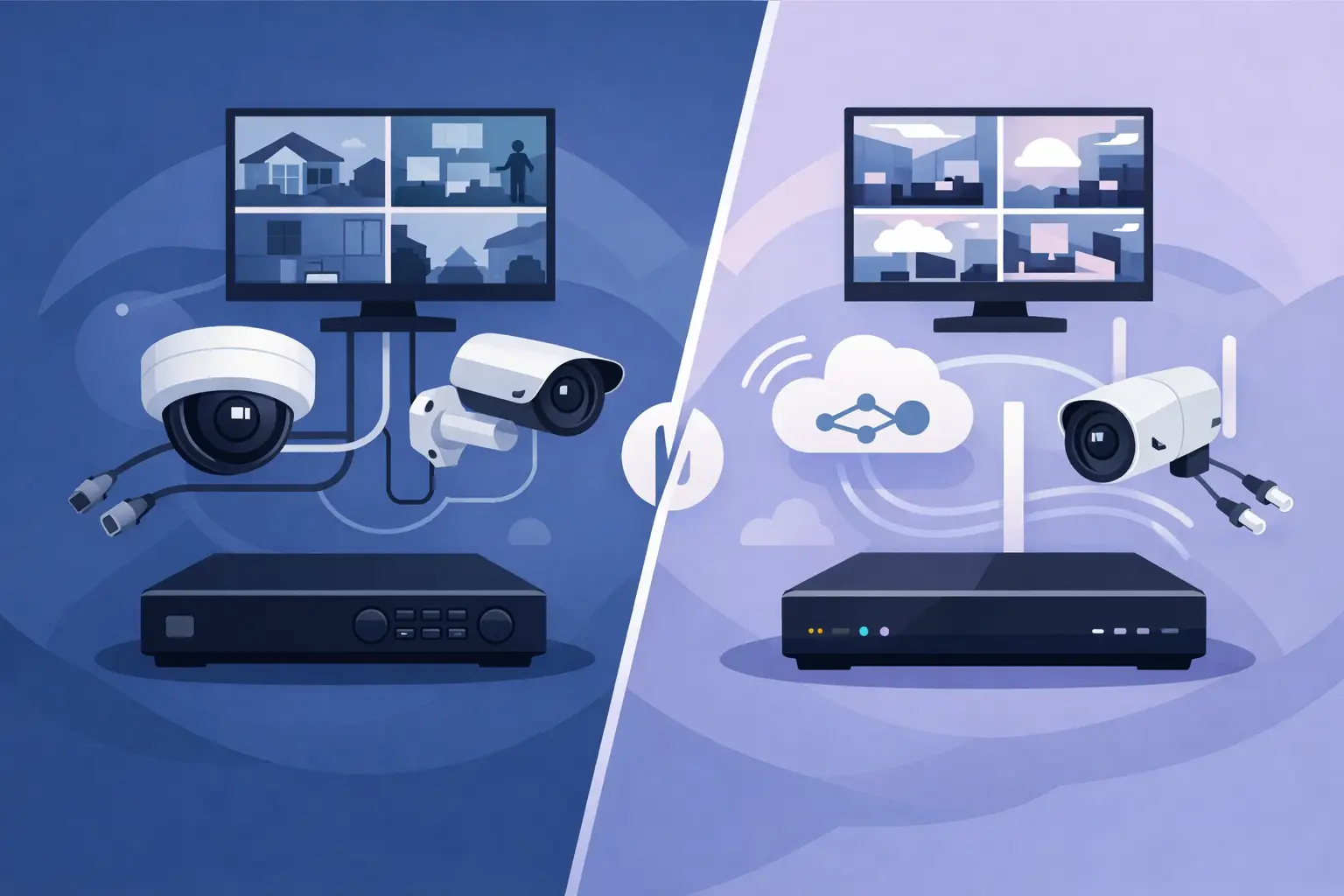Diferencia entre DVR y NVR: cuál conviene