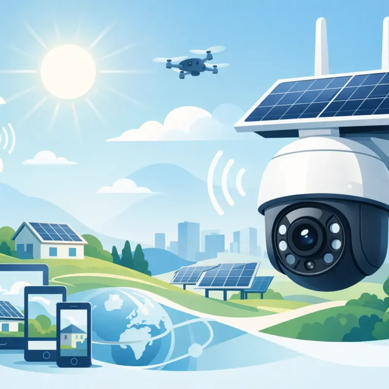 La revolución de las cámaras solares 4G