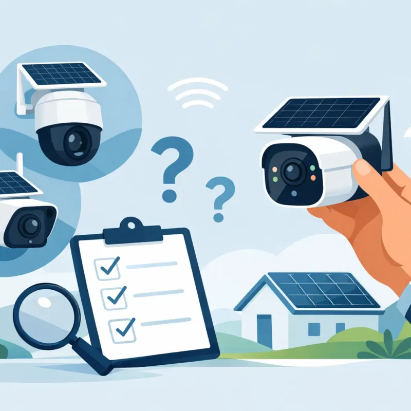 Qué cámara solar comprar sin equivocarte
