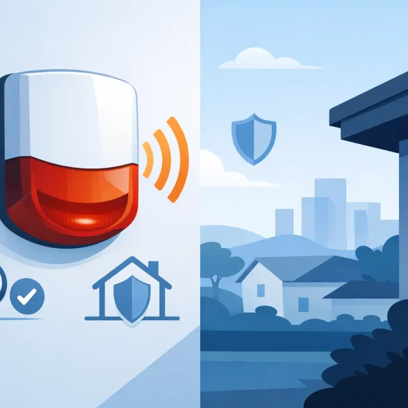 Sirena exterior para alarma: cómo elegir bien