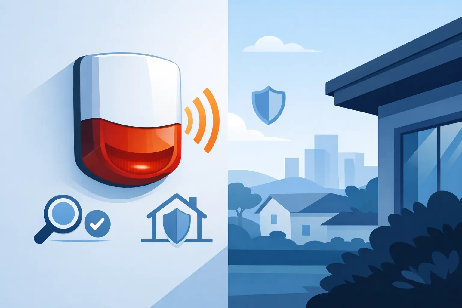 Sirena exterior para alarma: cómo elegir bien