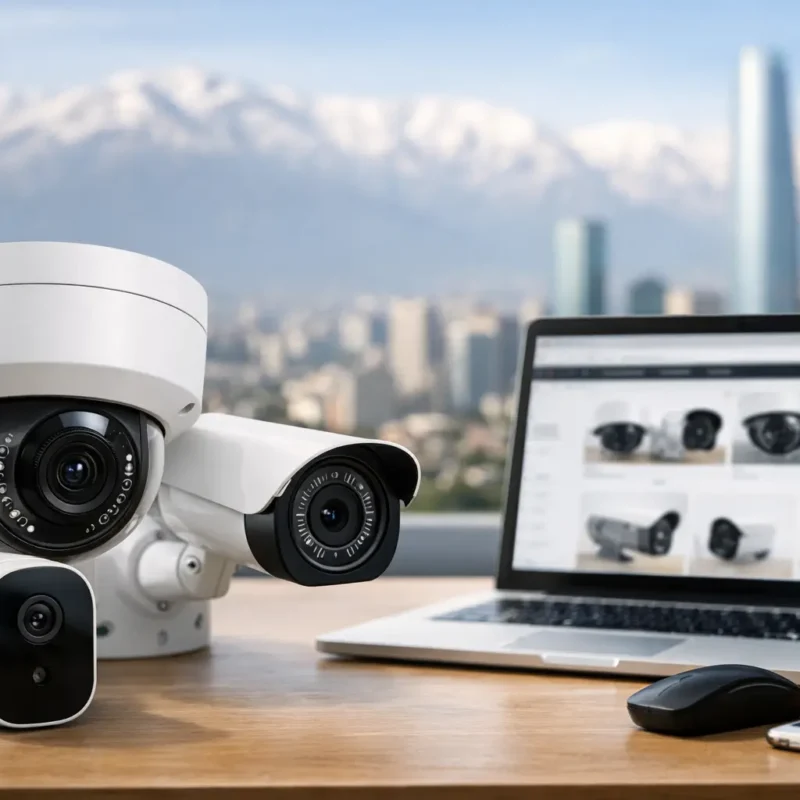 Venta en línea de cámaras de seguridad en Chile