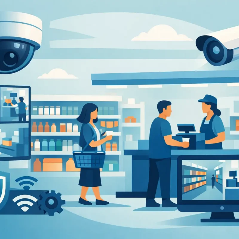 Caso de cámaras IP en minimarket: qué elegir