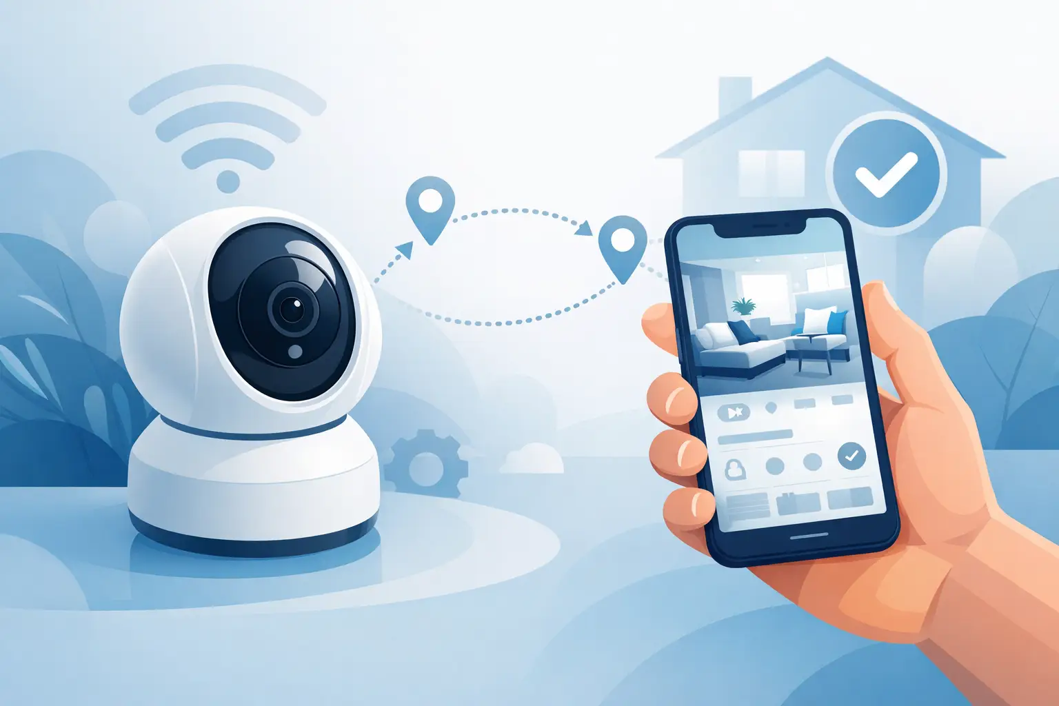 Cómo configurar cámara WiFi con celular paso a paso
