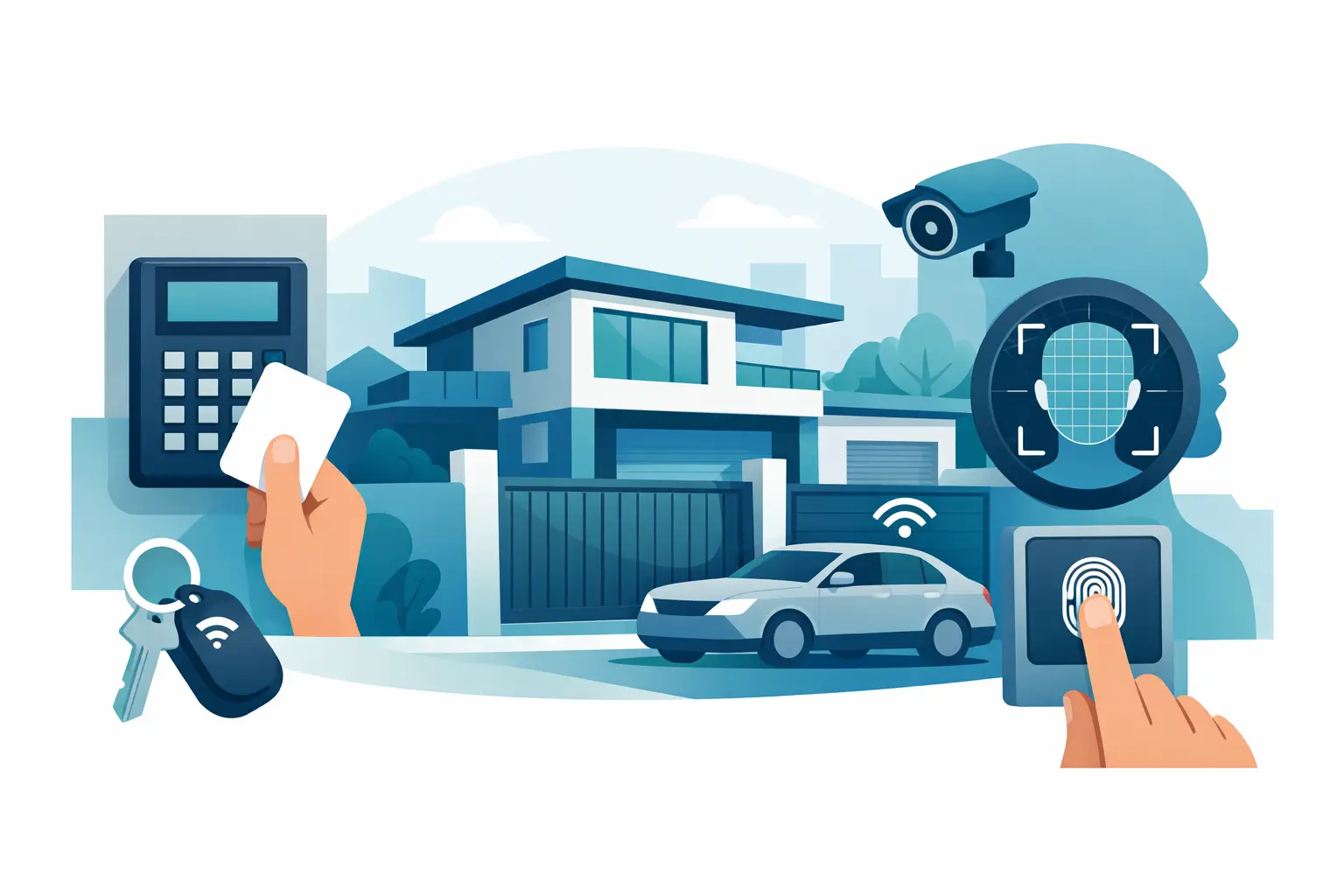 Guía de control de acceso residencial para elegir