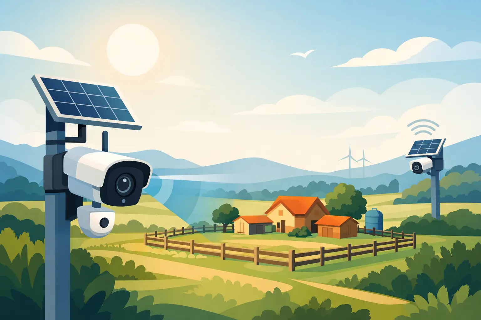 Mejores cámaras solares para parcelas en 2026