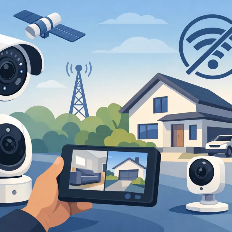 Qué cámara sirve sin wifi para vigilar tu casa