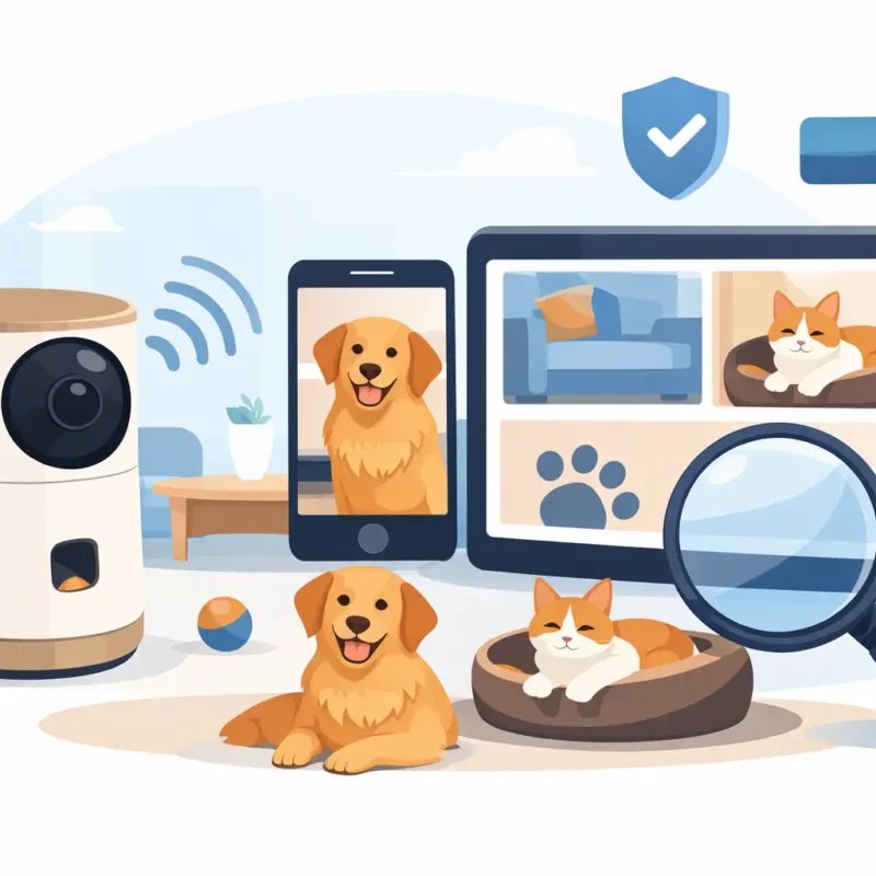 Review cámara wifi para mascotas: qué mirar