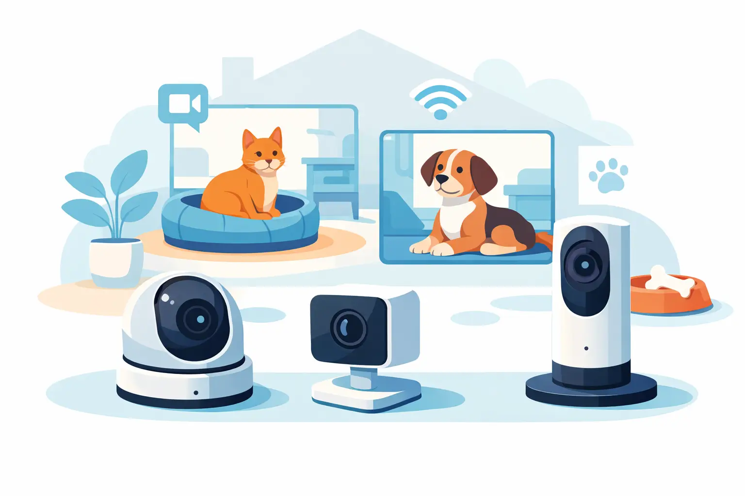 Mejores cámaras para vigilar mascotas en casa