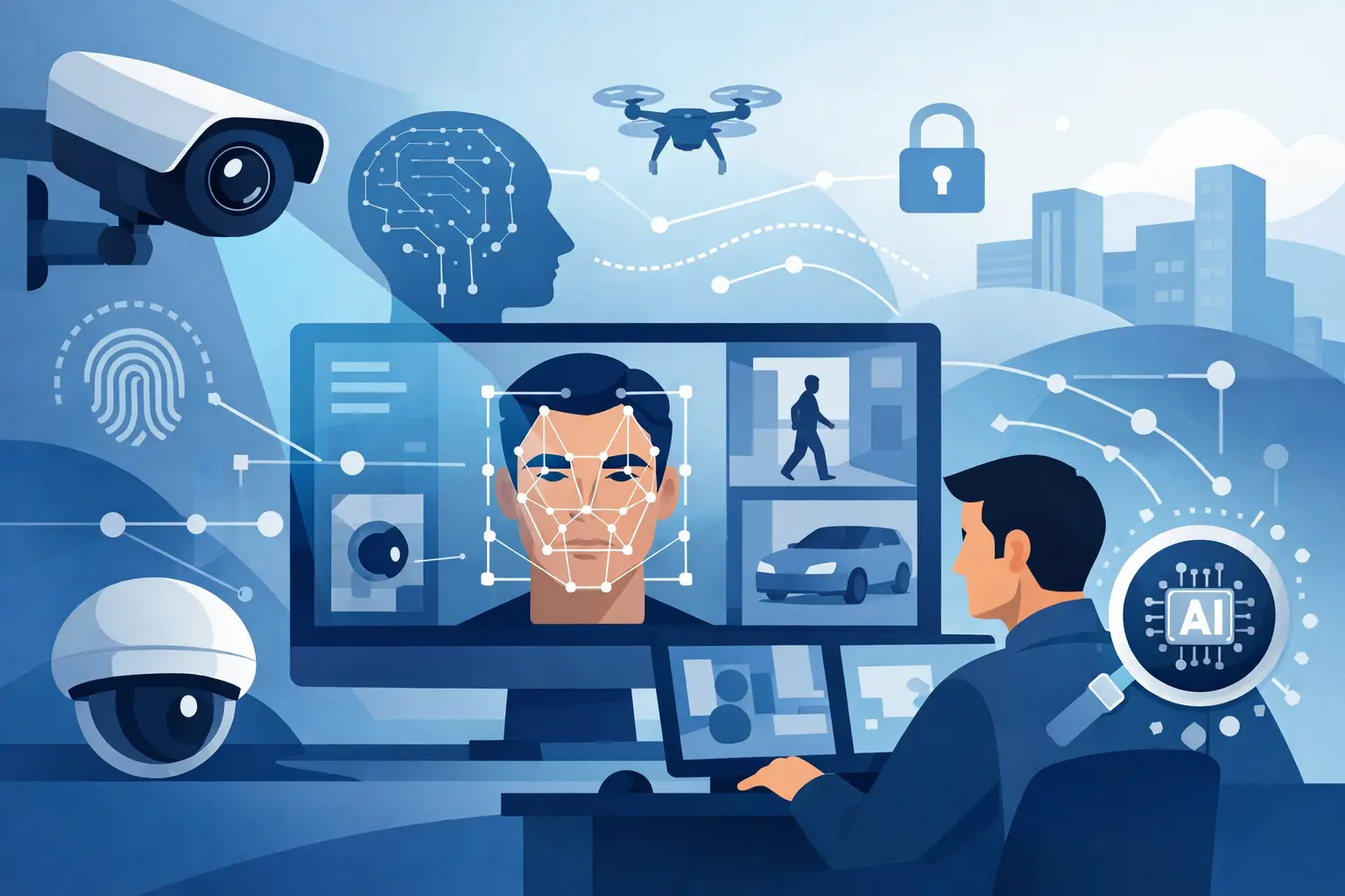 Tendencias de videovigilancia con inteligencia artificial